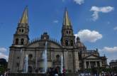 A bela Catedral de Guadalajara, no México